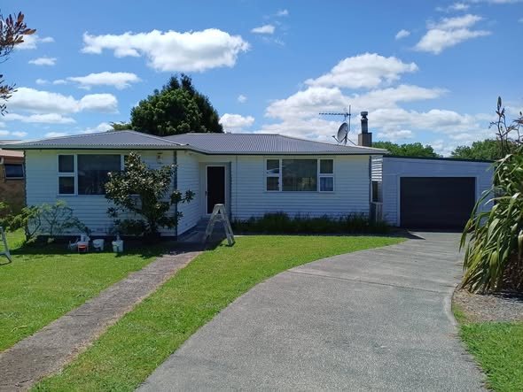 Exterior house repaint in Matamata